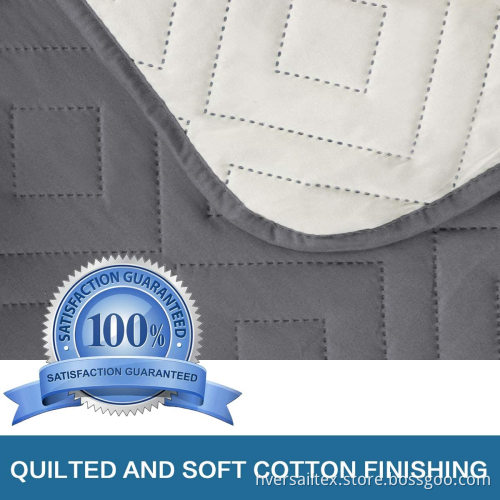 Quilted Futon Cover Sets Box Cushion Sofa Slipcover